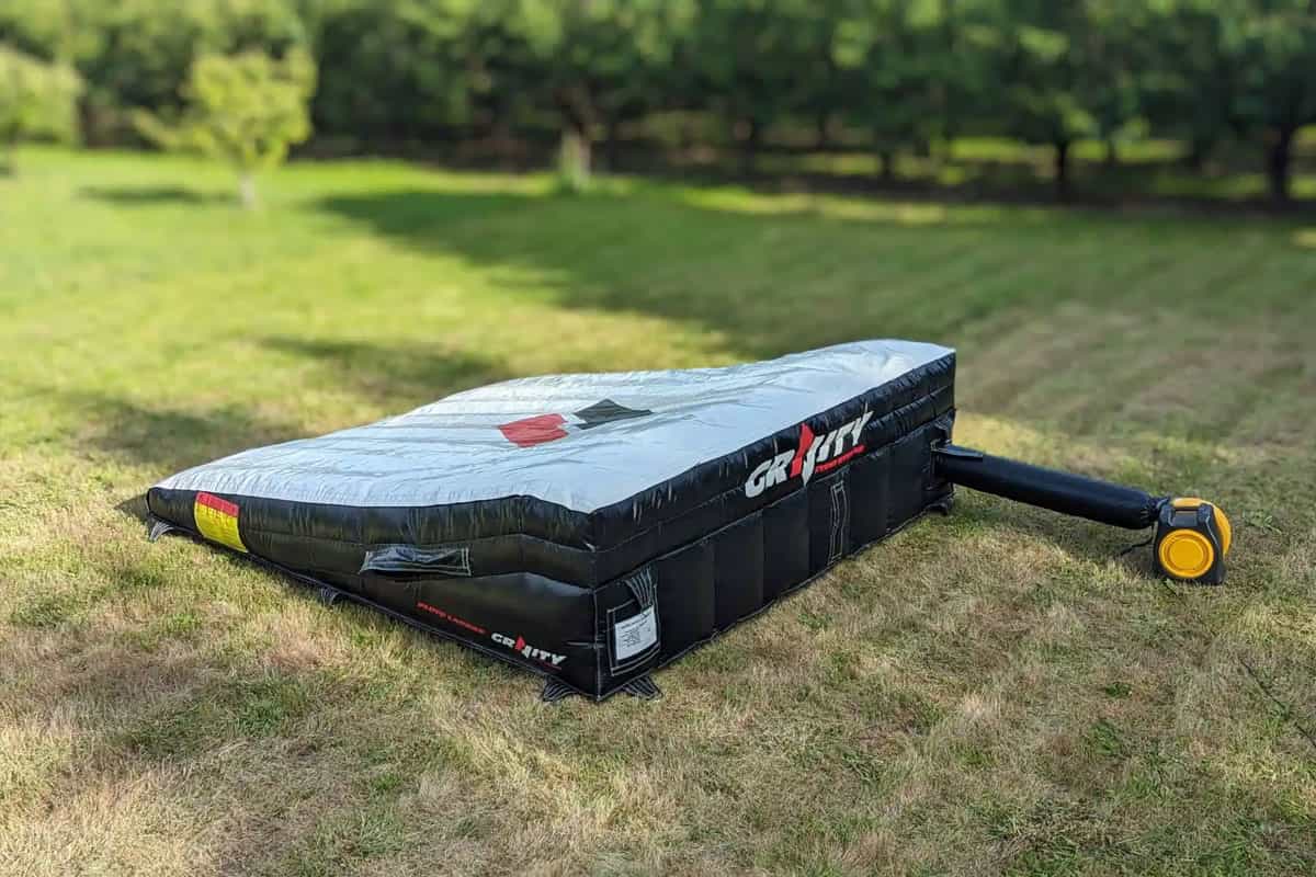 A Gravity bike ramp in front of an everyday